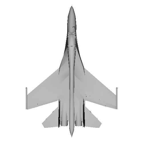 戦闘機Su-35BM.stl