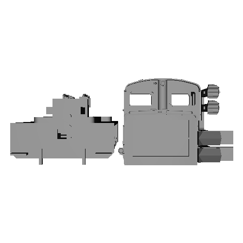 機関車 H25t(丸屋根) グリル付 V1.1