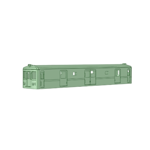 淀のニートレイン　111型　荷物車