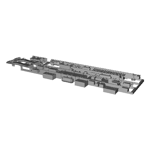ES30-04：30系28F(28+82)床下機器【武蔵模型工房　Nゲージ 鉄道模型】