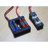 単3電池用バッテリーホルダー(2セル用，2個セット)