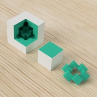 「立方体を3分割し美を表現する」という課題 9