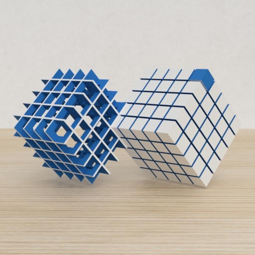 「立方体を3分割し美を表現する」という課題 8