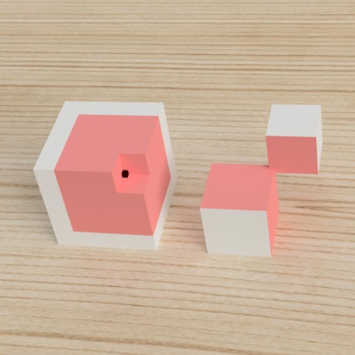 「立方体を3分割し美を表現する」という課題 12