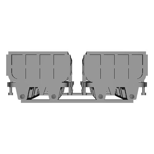 Nナロー用鉱山系貨車 6両セット(修正版)