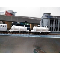 Nナロー用　簡易軌道混合列車タイプ4両+1両セット