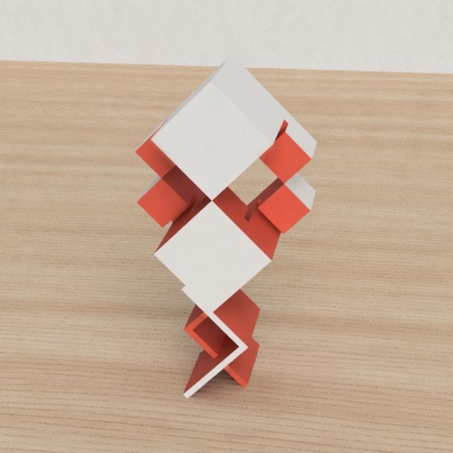 「立方体を3分割し美を表現する」という課題 18