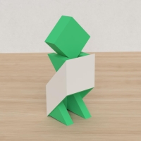 「立方体を3分割し美を表現する」という課題 34