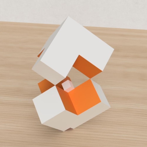 「立方体を3分割し美を表現する」という課題 37