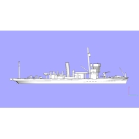 1/700　日本海軍　初代測天型敷設特務艇　加徳　二次大戦時