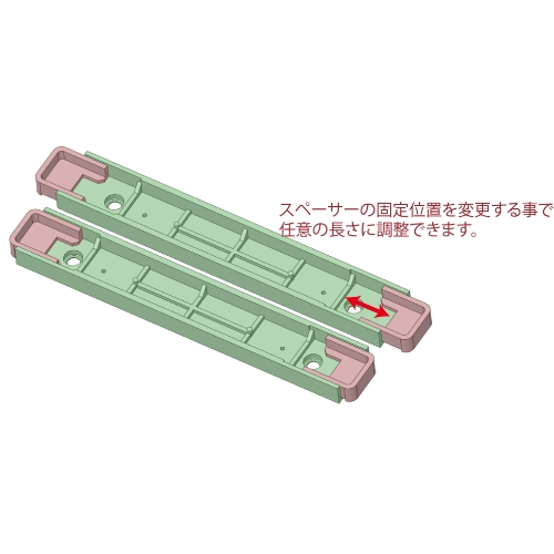T91-10：鉄コレ型床板(細幅)(台車間63mm)10枚【武蔵模型工房　Nゲージ鉄道模型】