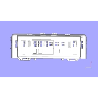 Nナロー(6.5mm)駿遠線風客車列車　5両セット