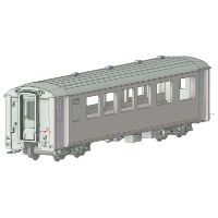 アルプスの客車EW-I 15m級(短) 2両セット(AB1両,B1両)
