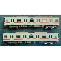 【Nゲージ　鉄道模型】RMP001-A　アイスグリーンのワンマン電車　床下機器パーツ(2編成分)