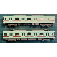 【Nゲージ　鉄道模型】RMP001-B　アイスグリーンのワンマン電車　床下機器パーツ(3編成分)