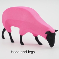 Weekly Sculpture 06 『Sheep』(Head and legs)