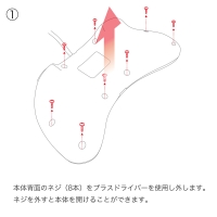 【修正版】ファイティングコマンダー4 交換用円形十字キー（中央凹型）