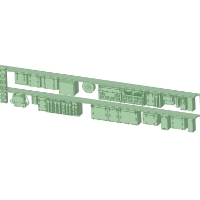 KN66-01：6600系(2連)床下機器【武蔵模型工房　Nゲージ鉄道模型】
