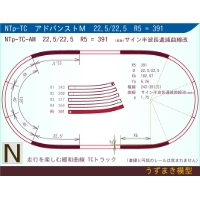 N緩和曲線線路 [アドバンストM] NTp-TC-AM R5=391 22.5/22.5 O-S