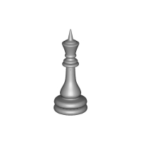 チェスの駒　クイーン