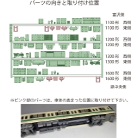 SD10-10：1000系登場時/現行床下機器セット【武蔵模型工房 Nゲージ鉄道模型】