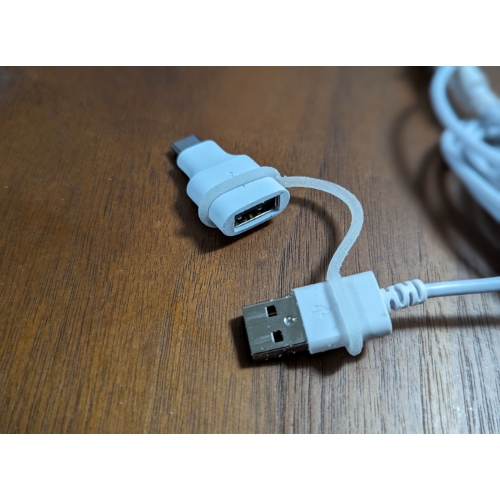 USB-A ⇔ USB-C など アダプターバンドストラップ Lサイズ