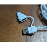 USB-A ⇔ USB-C など アダプターバンドストラップ Lサイズ