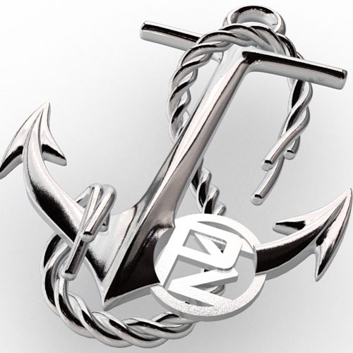 anchor pendant top