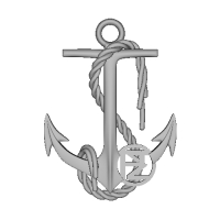 anchor pendant top