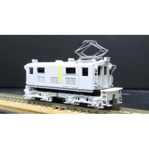 Nサイズ鉄道おもちゃ　箱型機関車A（更新車）　組み立てキット