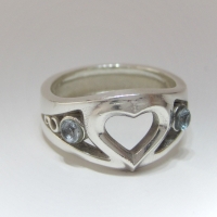 Heart Ring(14号 内径17.4mm)