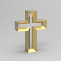 光の十字架　ペンダントトップ
