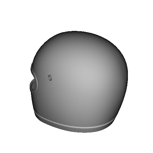 F-1 Bell star Helmet.stl