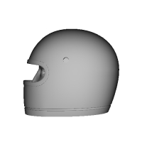 F-1 Bell star Helmet.stl