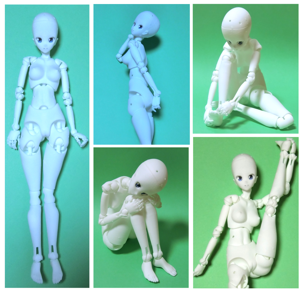 漫画家がつくった1/6可動デッサンドール - DMM.make クリエイターズ 