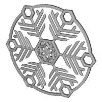 雪の結晶A（SC-001）