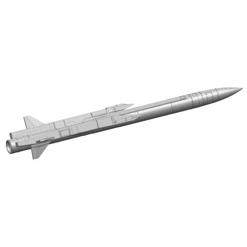 1/100 ASM-3 自衛隊新型対艦ミサイル 2本セット