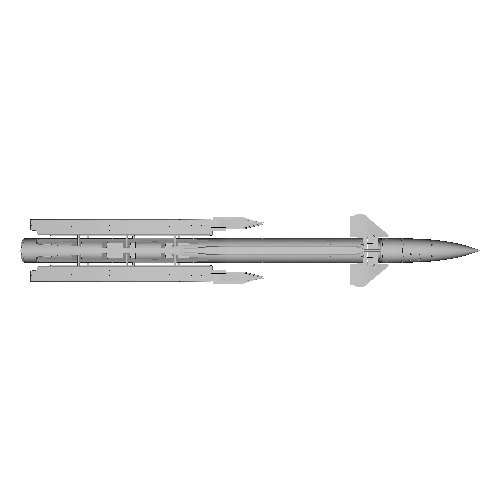 1/32 ASM-3 自衛隊新型対艦ミサイル 2本セット